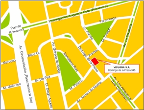 Minimapa de VICUGNA S.A.